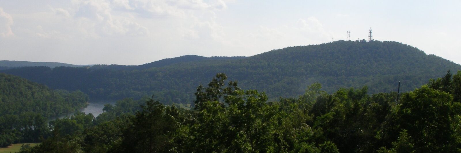 View over Bull Shoals Lake from the Bull Shoals-White River State Park visitor center